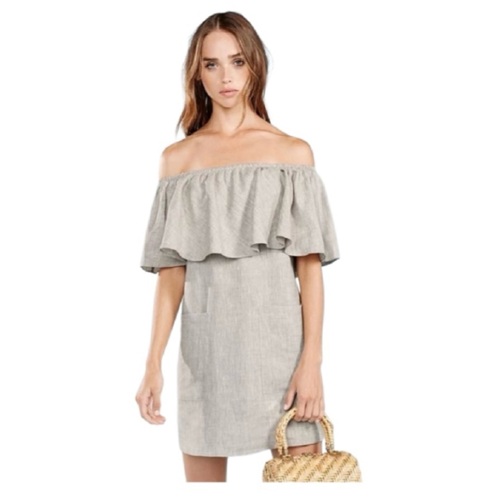 Reformation Linen Tennessee Dress